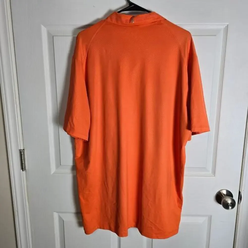 Tiger Woods‎ Collection Nike Dri-Fit Polo-Orange-Men's XL